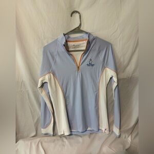 Peter Millar Blue and White Utility Jacket
